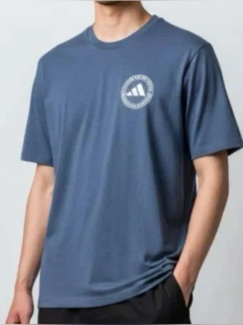 Adidas Men Logo Tee (Size: S)
